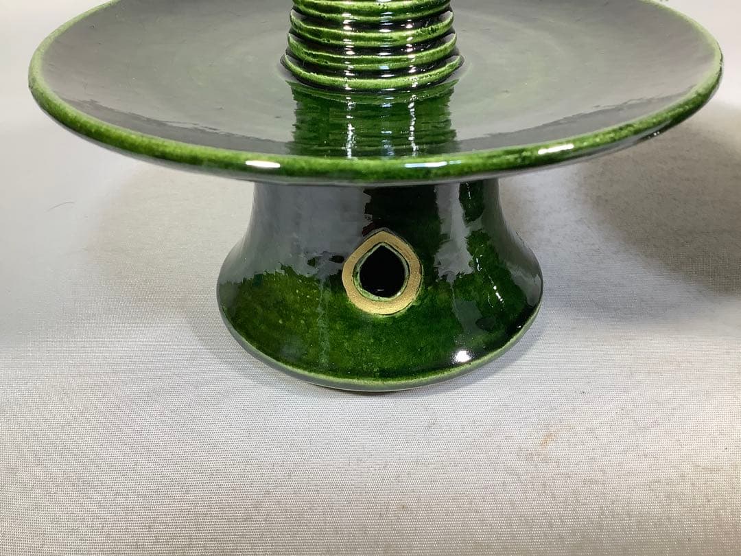 夜咄　燭台　一対　茶道具　送料無料