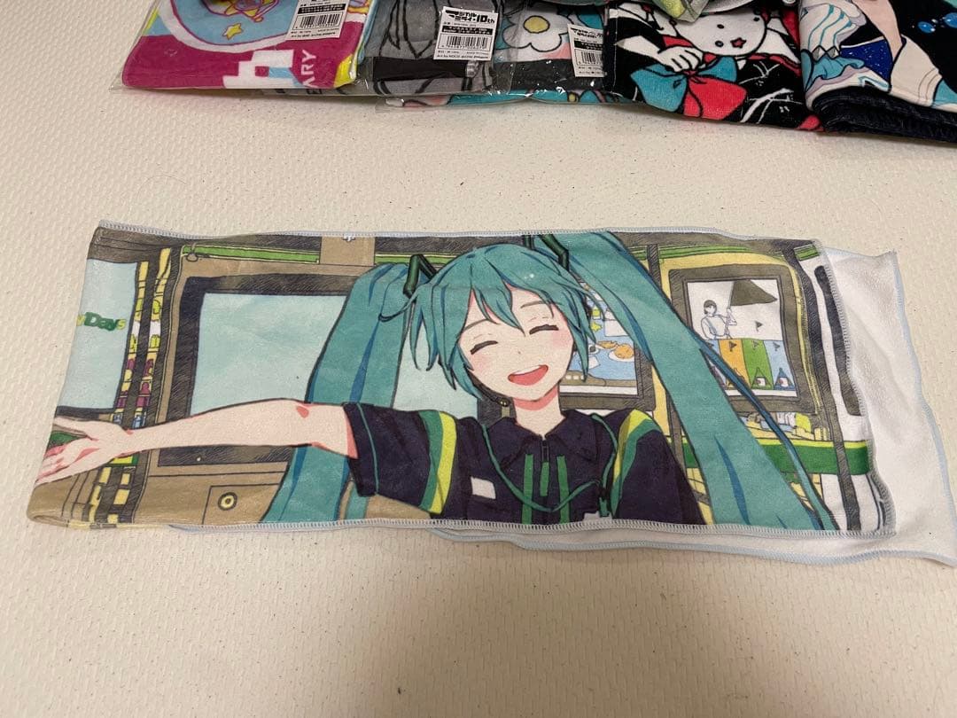 【未使用】初音ミク タオル 10点 まとめ売り マジカルミライ MIKUEXPO