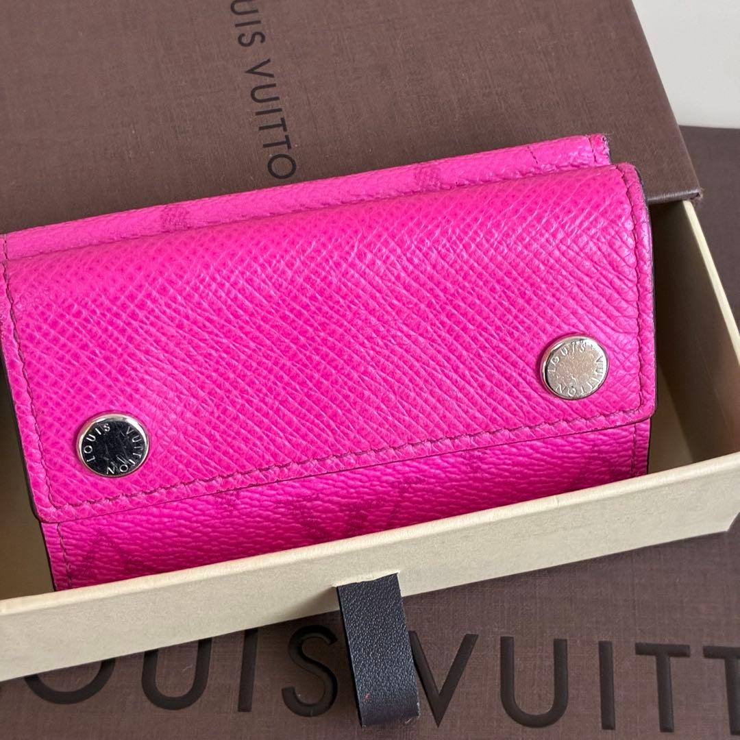 【正規品美品】ルイヴィトン ディスカバリー コンパクトウォレット　タイガラマ