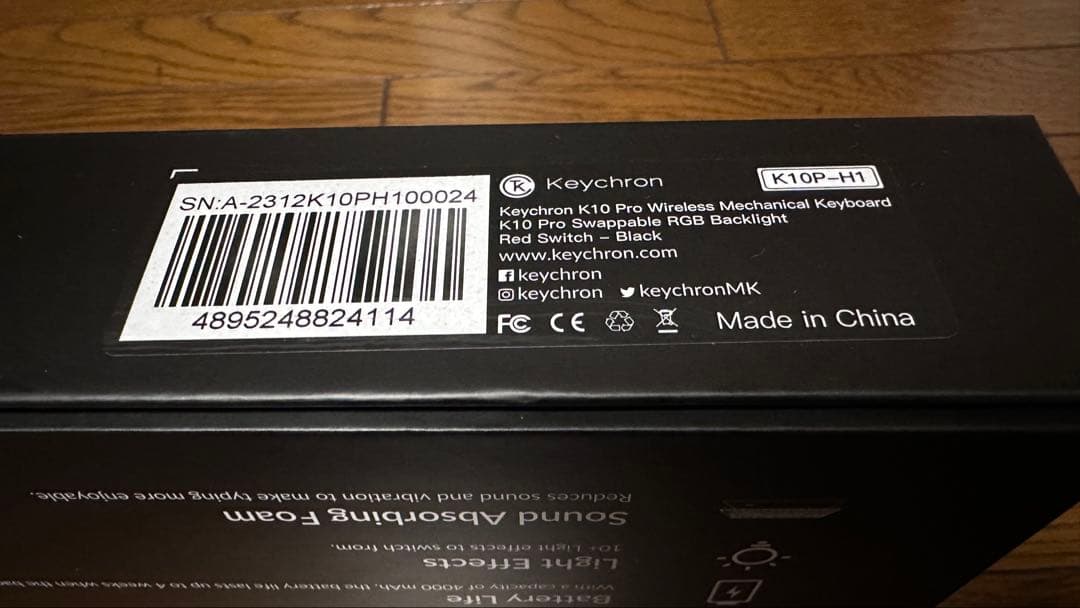 キーボード Keychron K10 Pro