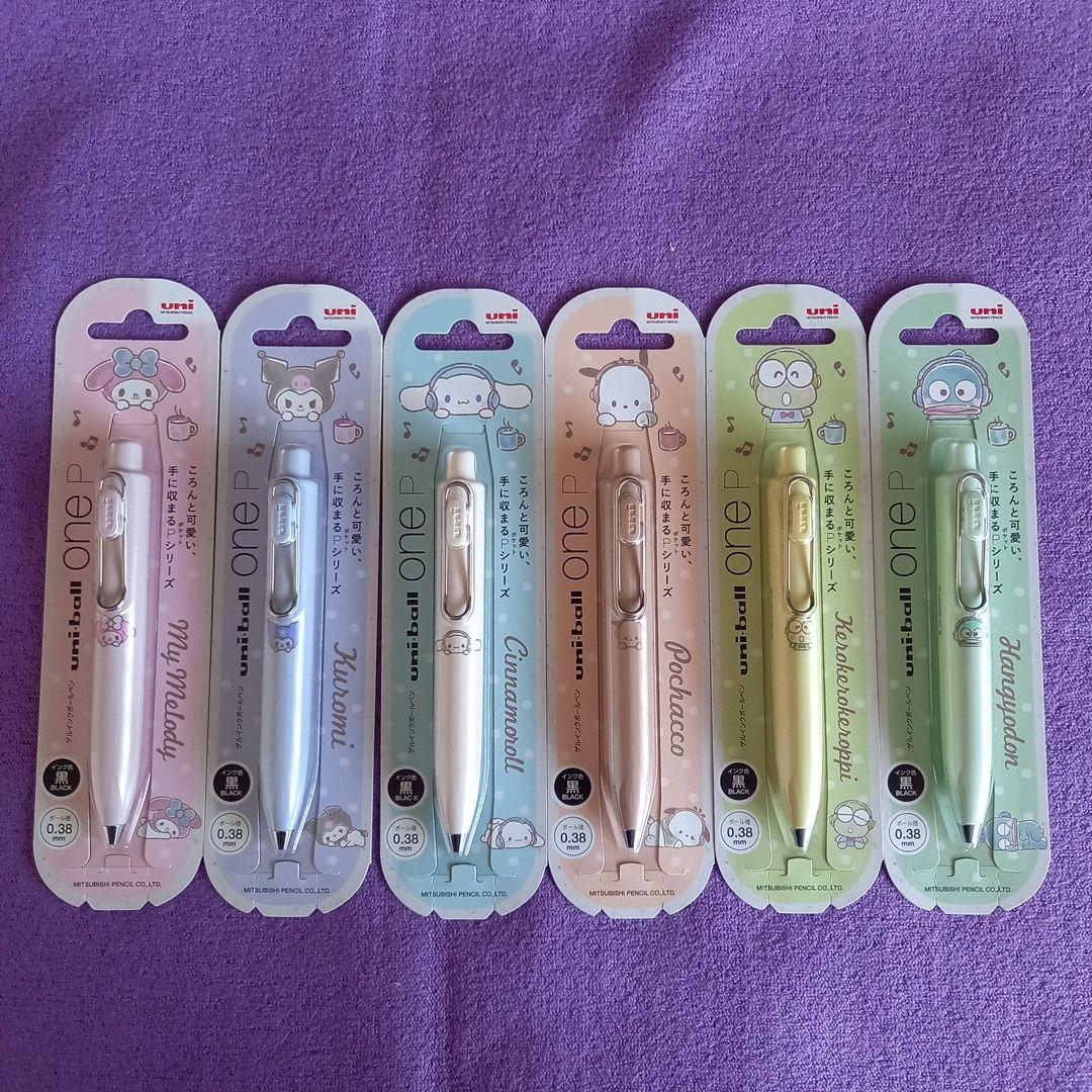 ユニボールワンP サンリオコラボ　全6種類