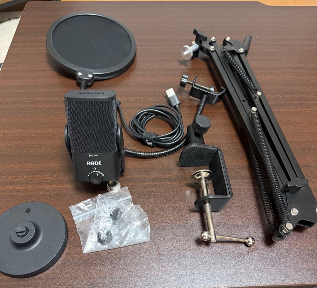 RODE NT-USB Mini + マイクアームセット