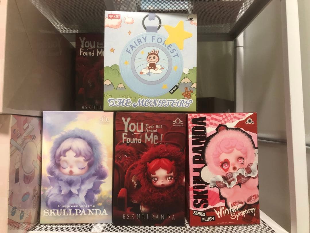 Skull panda セット3点