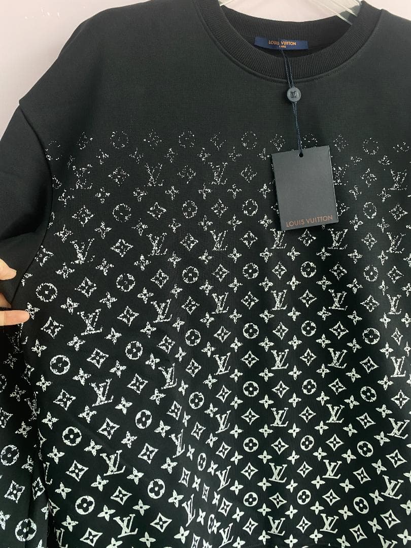 Louis Vuitton ロゴプリント スウェット L