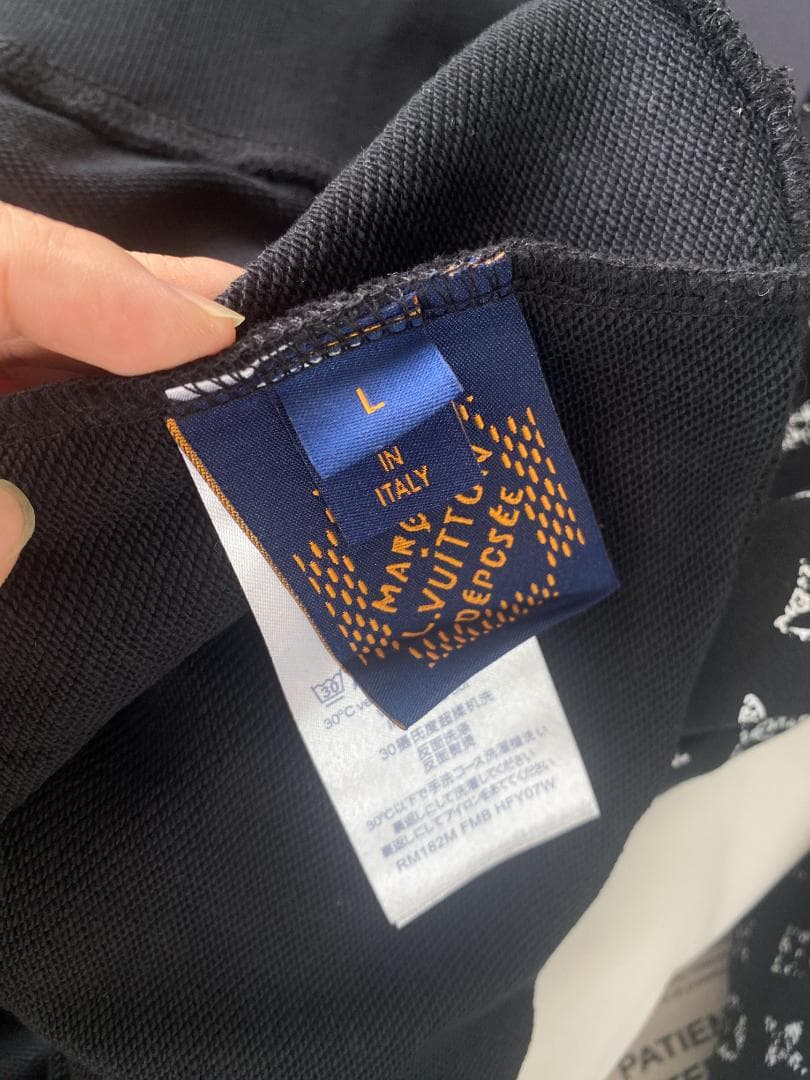 Louis Vuitton ロゴプリント スウェット L