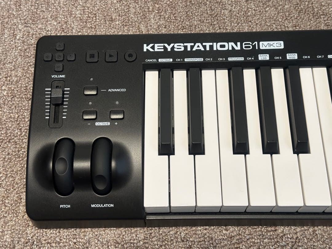 M-AUDIO Keystation 61 MK3 MIDIキーボード