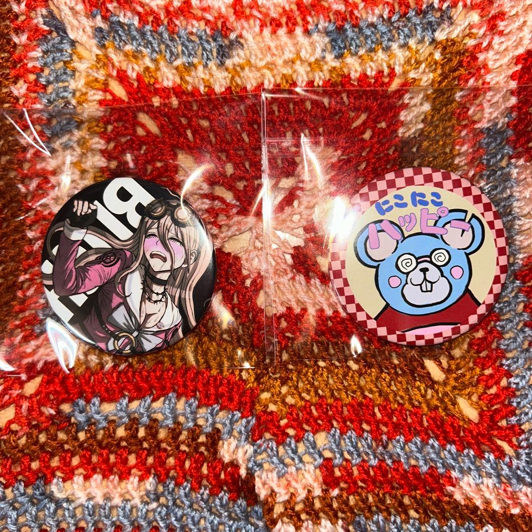 ダンガンロンパ 入間美兎 にこにこハッピーのネズミ野郎 缶バッジ