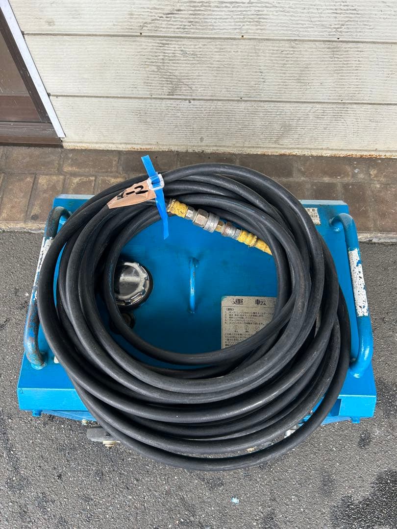 K2綺麗★ツルミHPJ-5ESM高圧洗浄機防音ガン・高圧ホース給排水ホースセット