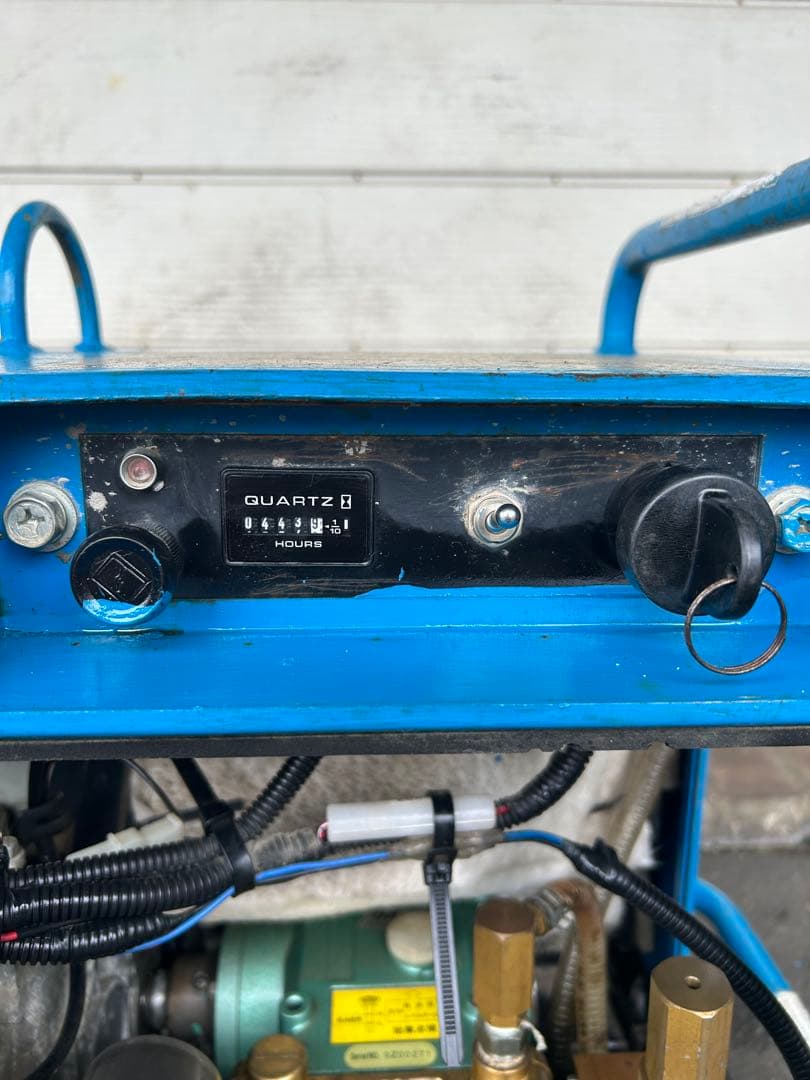 K2綺麗★ツルミHPJ-5ESM高圧洗浄機防音ガン・高圧ホース給排水ホースセット