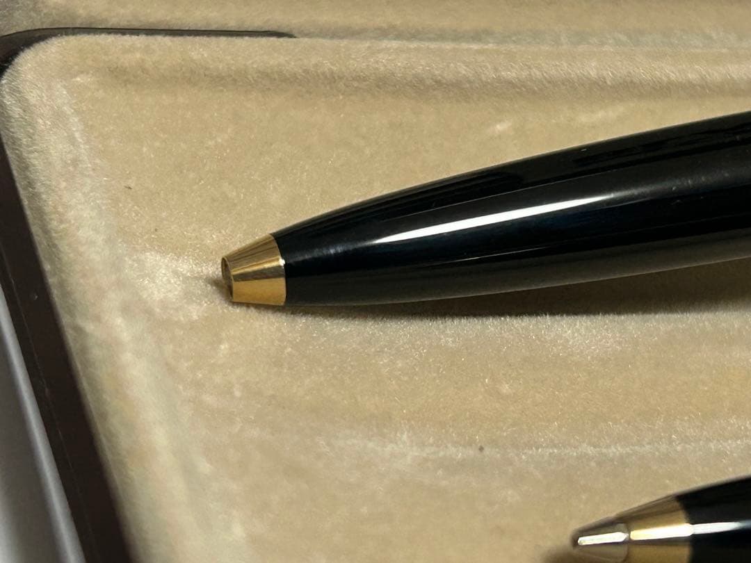 (美品)1970年代MONT BLANC ボールペン 、シャーペンシル黒