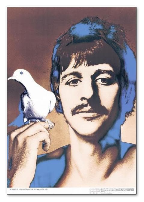 特別額装品/ザ ビートルズ リンゴ・スター 1967年/リチャード アベドン