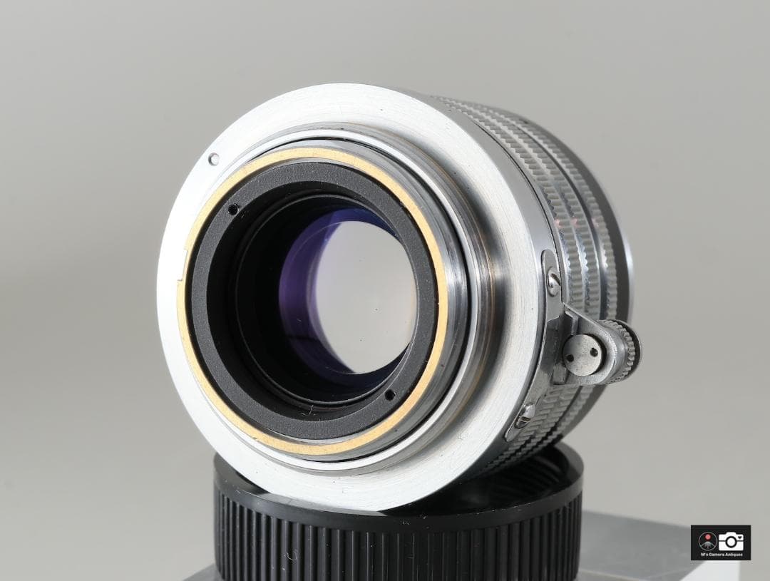 美品Nikkor H C 5ｃm F/2 黒帯ライカＬ３９レンズ整備済２