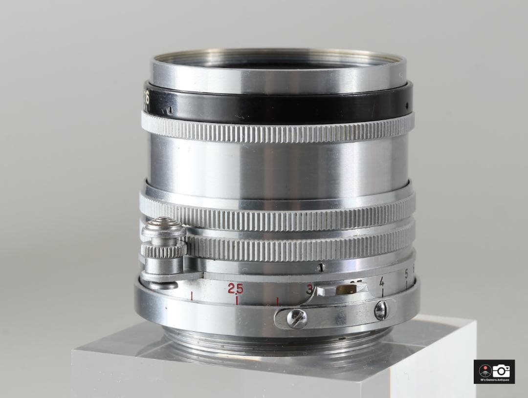 美品Nikkor H C 5ｃm F/2 黒帯ライカＬ３９レンズ整備済２