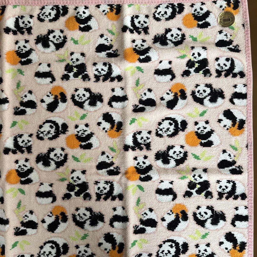 FEILER フェイラー　パンダ柄タオル　プティバス