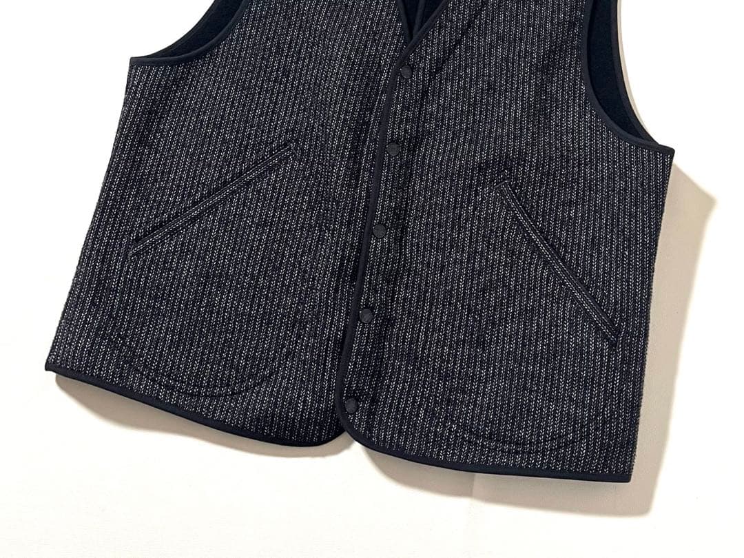 【未使用級】RRL　ビーチクロス ベスト　ジレ　XLサイズ　24AW　ごましお