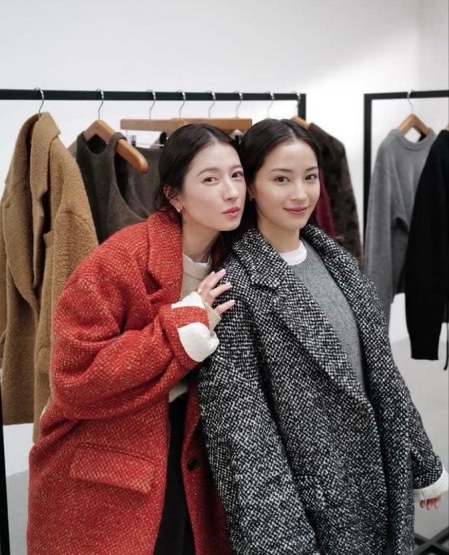 【新品】SuzuHirose×CLANE MIX COLOR OVER COAT