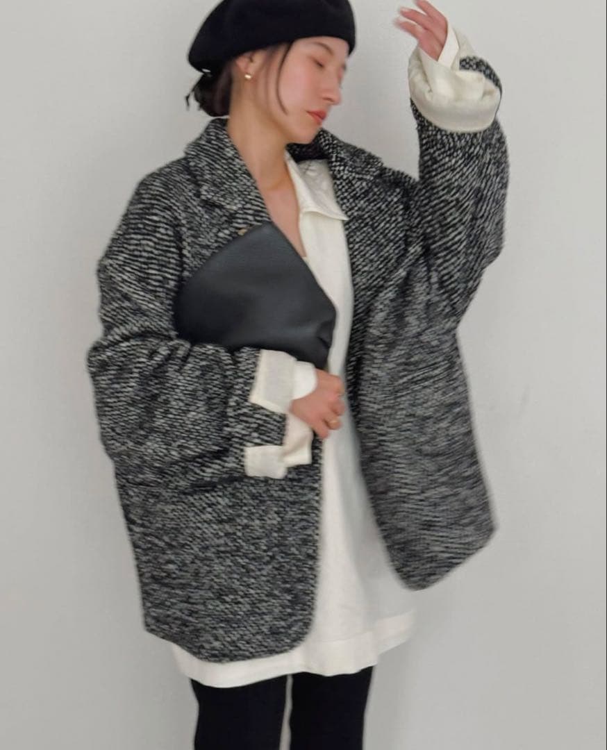 【新品】SuzuHirose×CLANE MIX COLOR OVER COAT