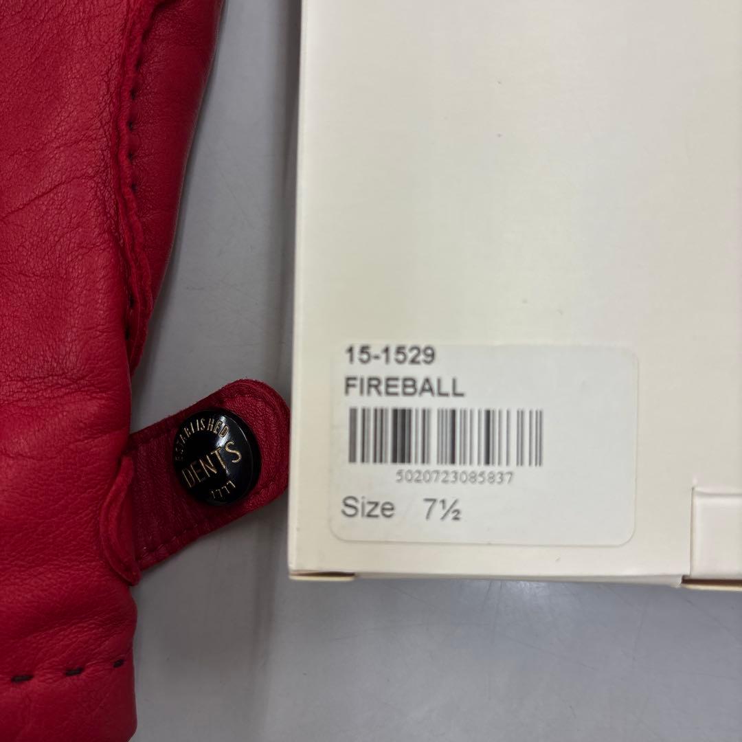 【希少】DENTS デンツ レザーグローブ　ヘリテージコレクション 7 1/2