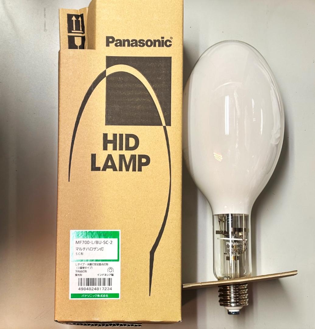 パナソニック マルチハロゲン灯 SC形 MF700・L/BU-SC-2 ４個
