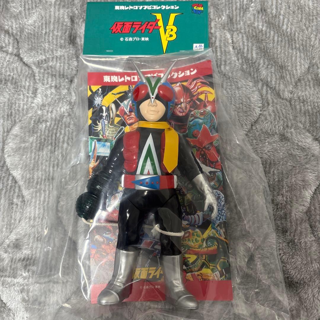 メディコムトイ　東映レトロソフビコレクション　仮面ライダーV3 ライダーマン
