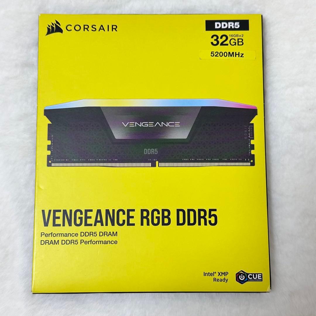 メモリー CORSAIR VENGEANCE RGB DDR5 32GB
