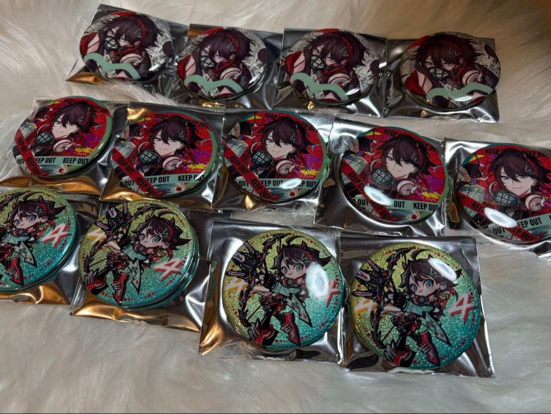 にじさんじ Stun Mode 三枝明那 不破湊 缶バッジ まとめ売り