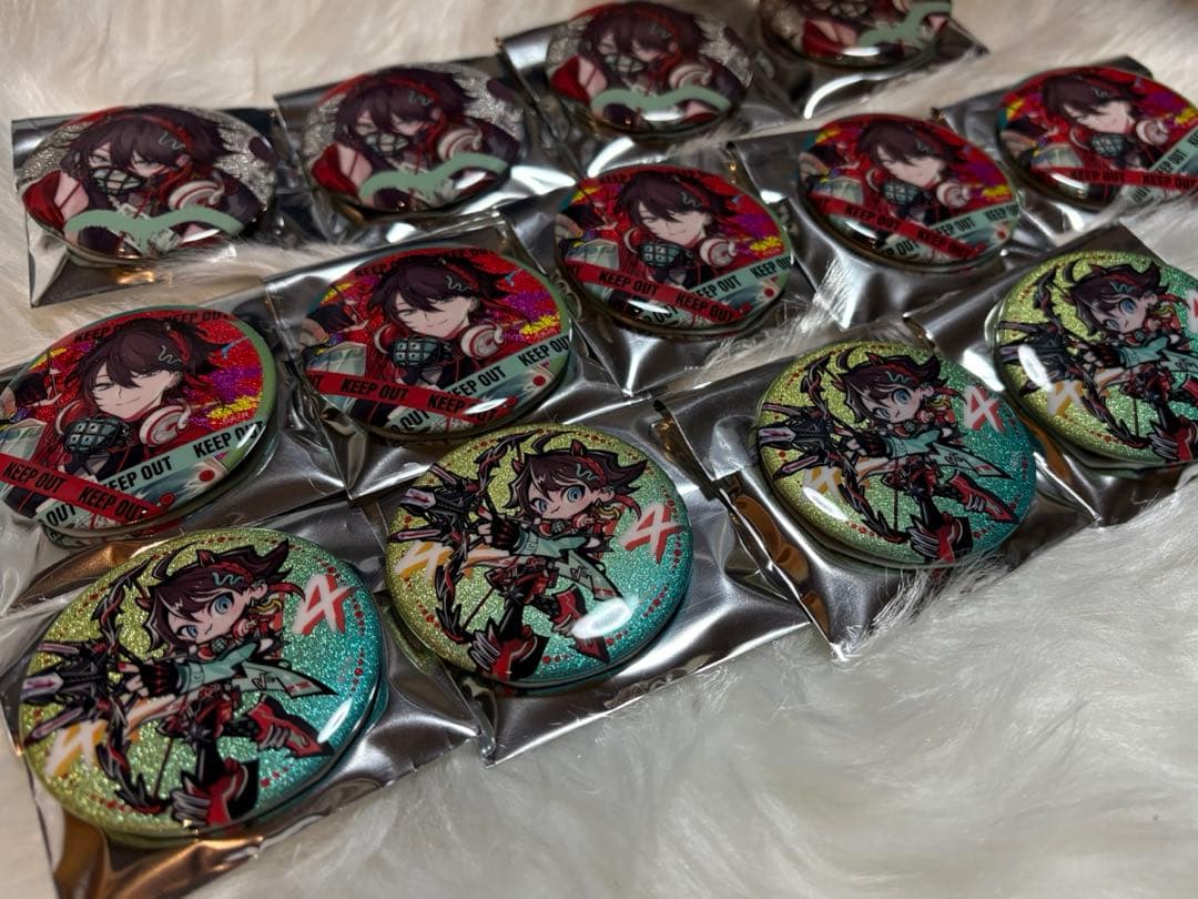 にじさんじ Stun Mode 三枝明那 不破湊 缶バッジ まとめ売り