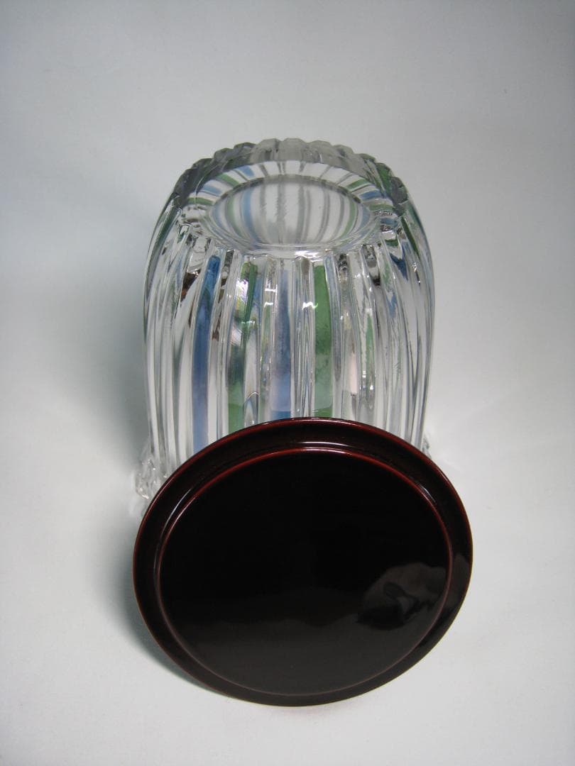 ガラス製水指　　義山水指