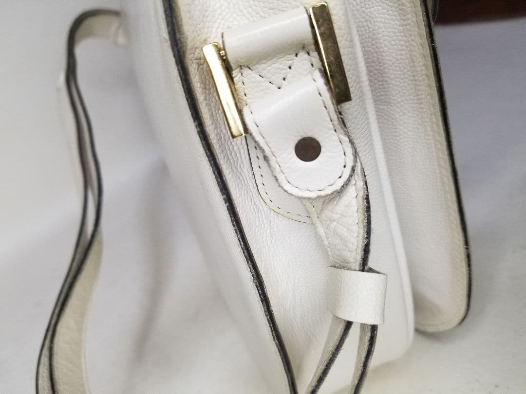 YSL イヴサンローラン レザー フラップ ワン ショルダーバッグ ２WAY