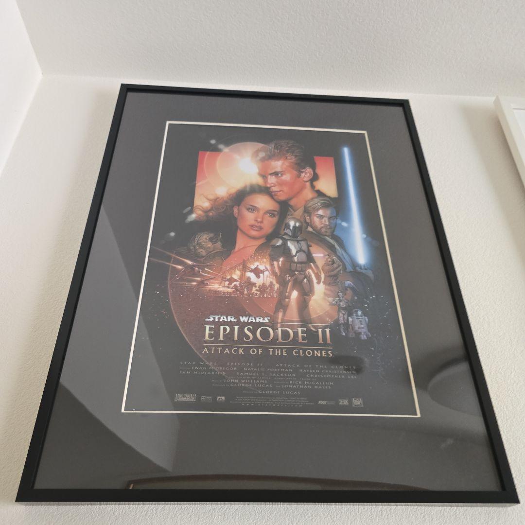「スター・ウォーズ エピソード2／クローンの攻撃」ポスターフレーム