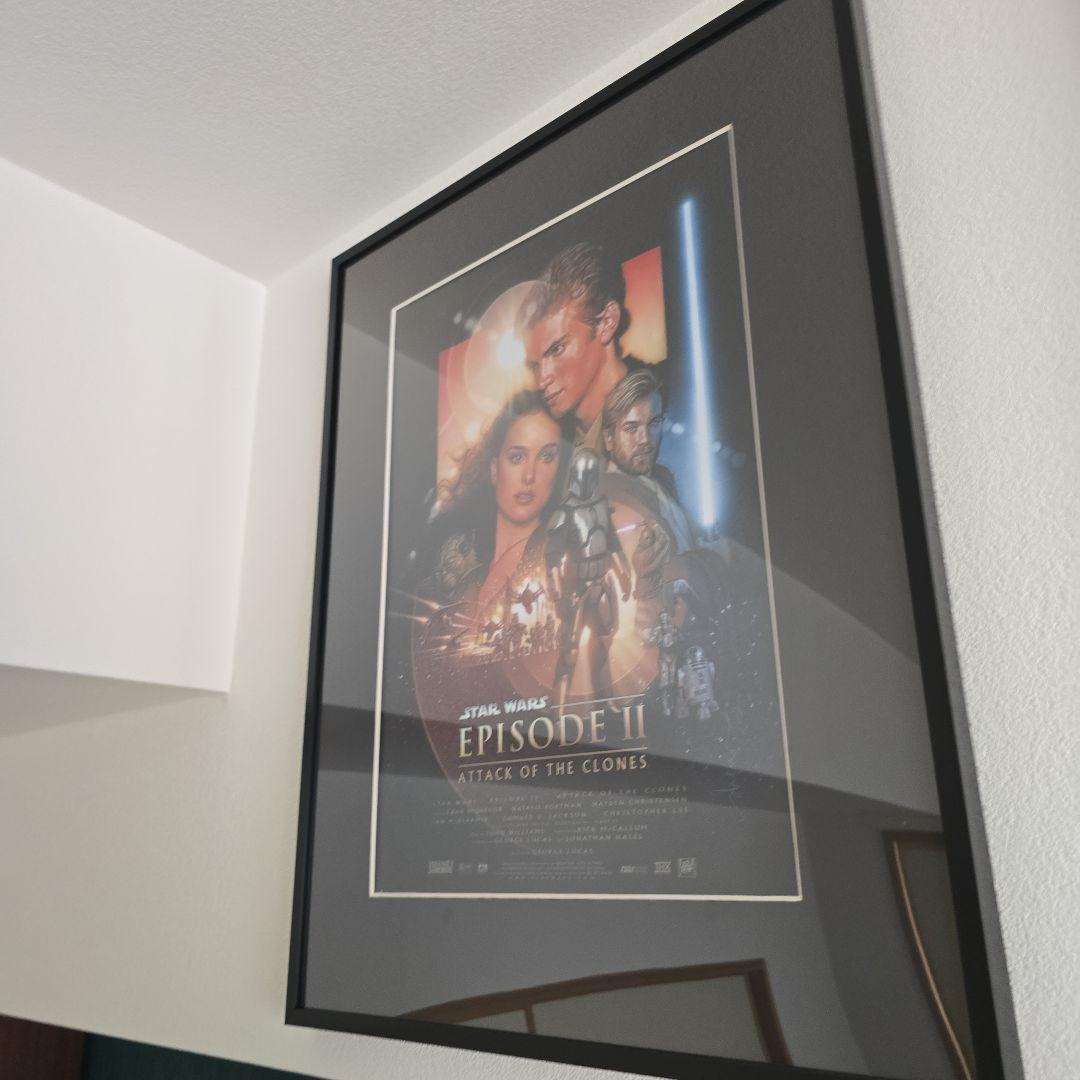 「スター・ウォーズ エピソード2／クローンの攻撃」ポスターフレーム