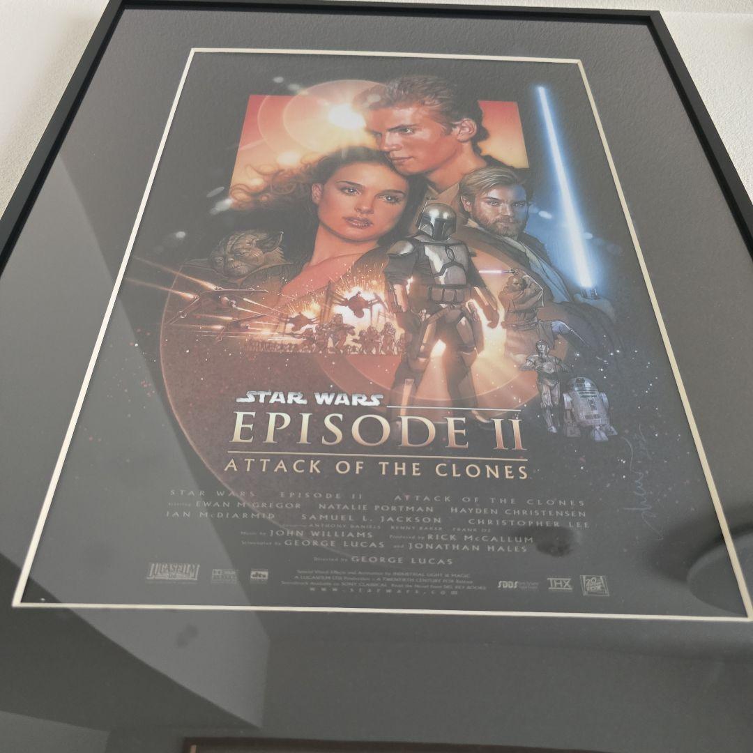 「スター・ウォーズ エピソード2／クローンの攻撃」ポスターフレーム