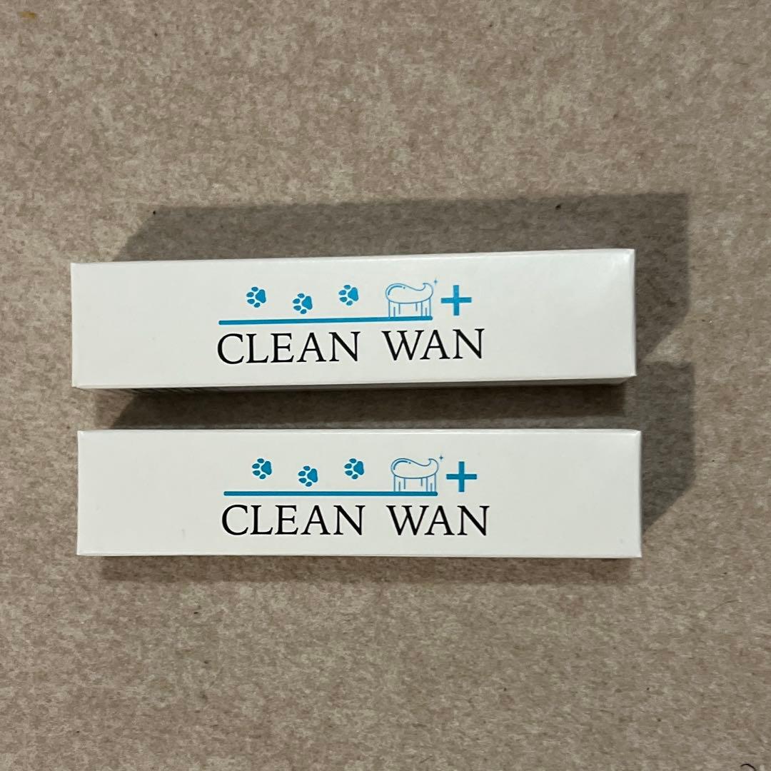 CLEAN WAN 犬用歯磨きジェル 15g 2本セット
