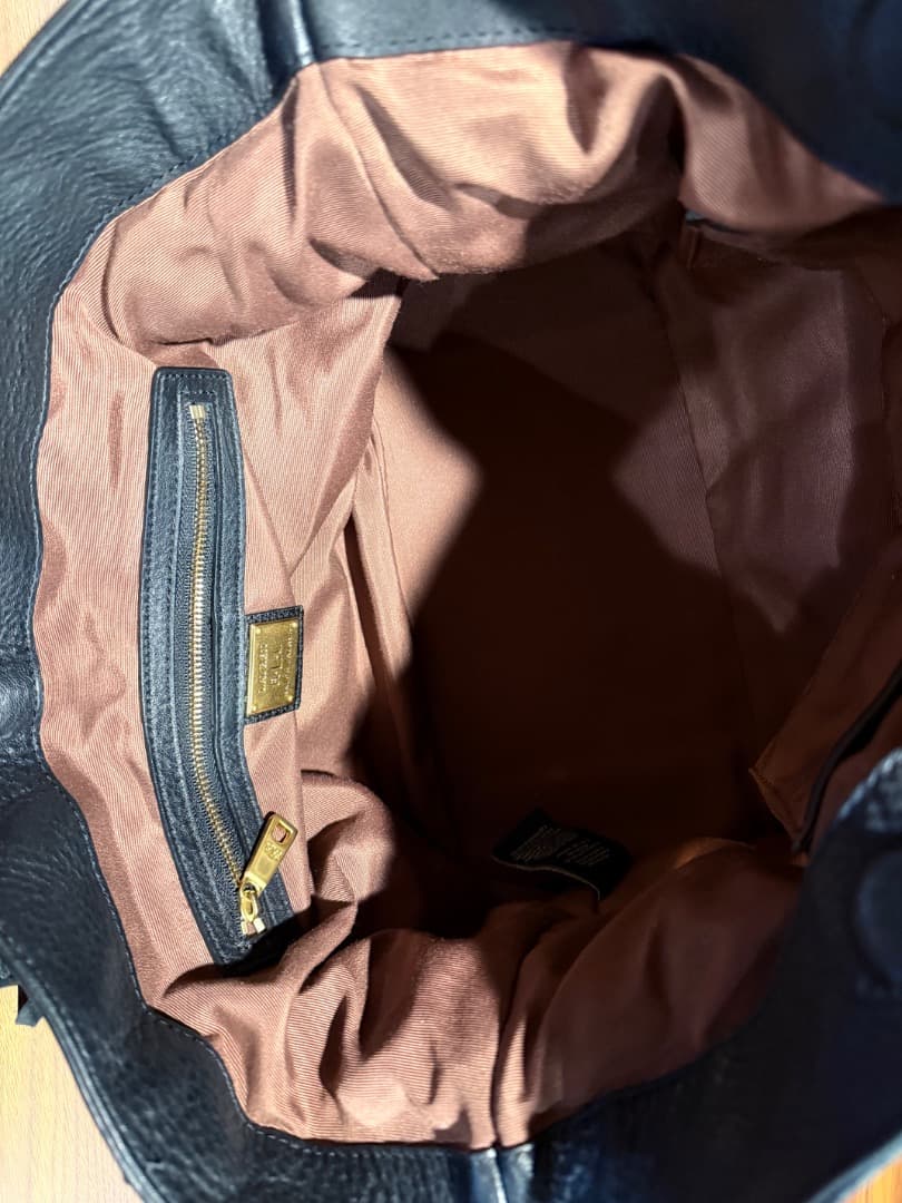 Ralph Lauren フリンジ付きレザーバッグ