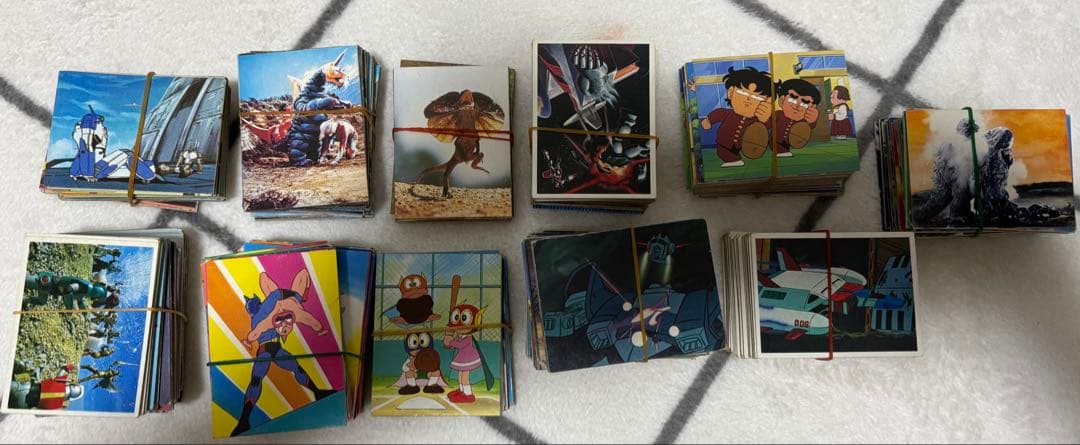 【レトロ✨️】昭和 アニメキャラクター カード めんこ その他