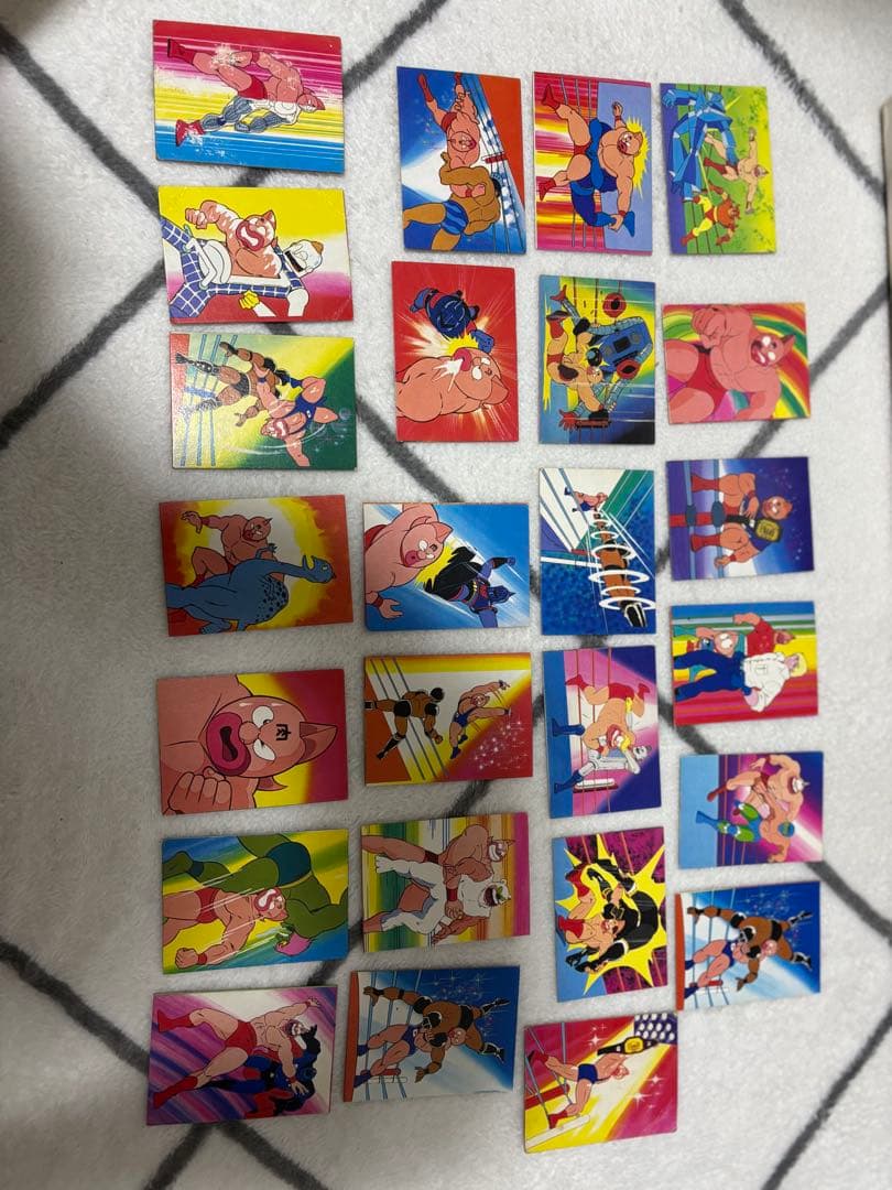 【レトロ✨️】昭和 アニメキャラクター カード めんこ その他