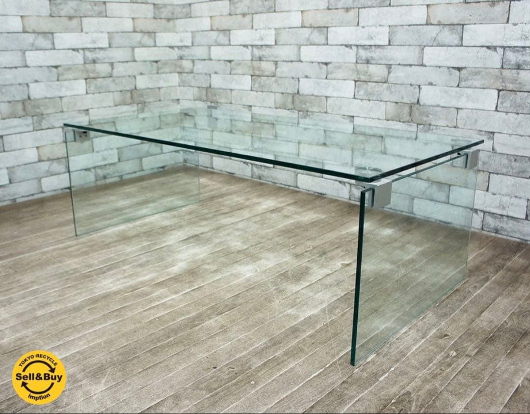 定価5万もう買えない!極美品フランフランサローネ ガラスコーヒーテーブル！