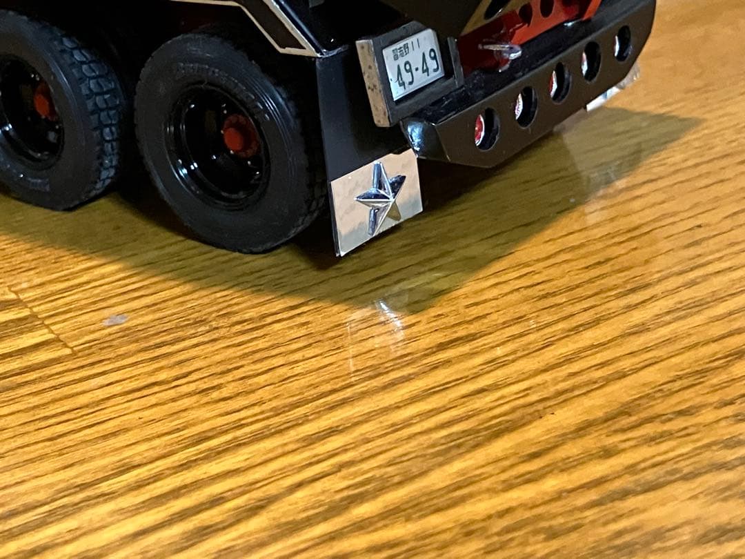 デコトラ、プロフィア、デカ箱、ダンプ、1／32、完成品