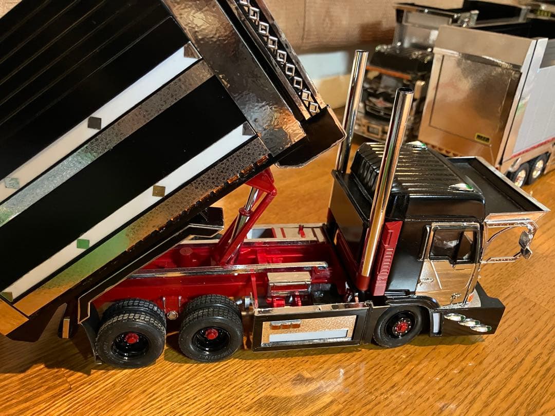 デコトラ、プロフィア、デカ箱、ダンプ、1／32、完成品