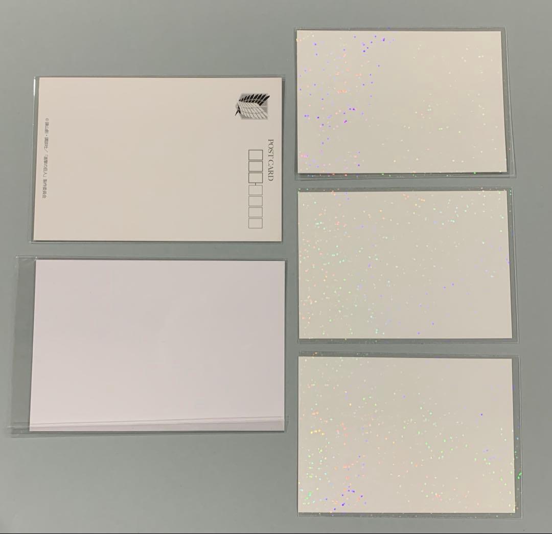 ☆進撃の巨人　リヴァイ　イラストカード　ブロマイド　原画