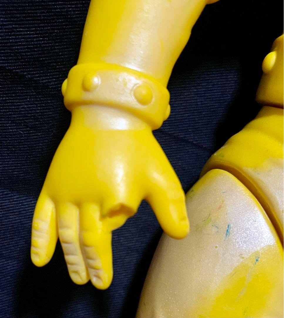 当時物 マグマ大使 ソフビ人形 ブルマァク希少品マルサンM1号ジャイアントサイズ