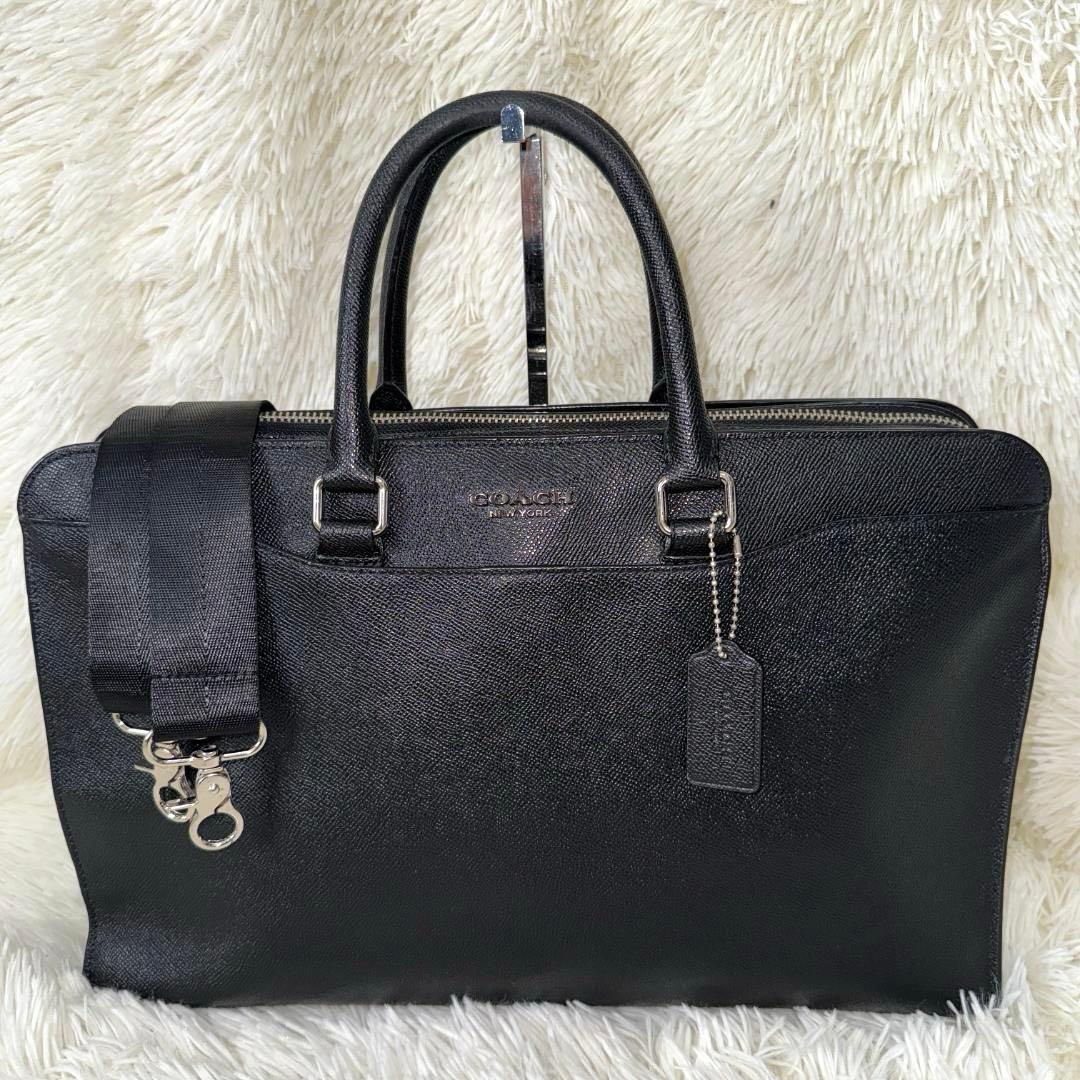 Taka様✨コーチ ベケット 2way ビジネスバッグ 肩掛け A4 レザー 黒