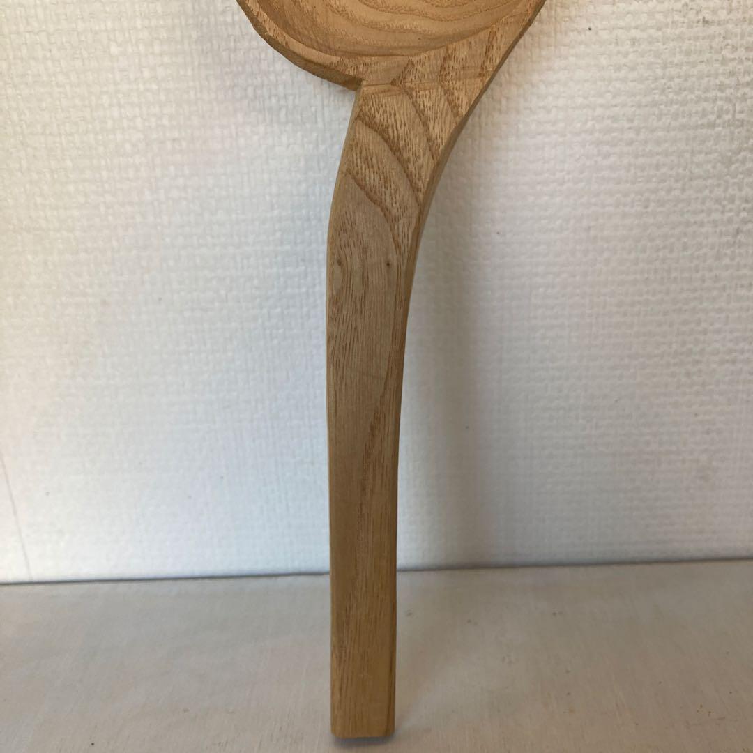 希少品　新子薫　栗の木杓子　のし杓子　奈良大塔坪杓子　くるみの木　三谷龍二