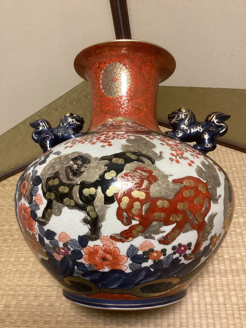 有田焼　伊万里　大壺　インテリア