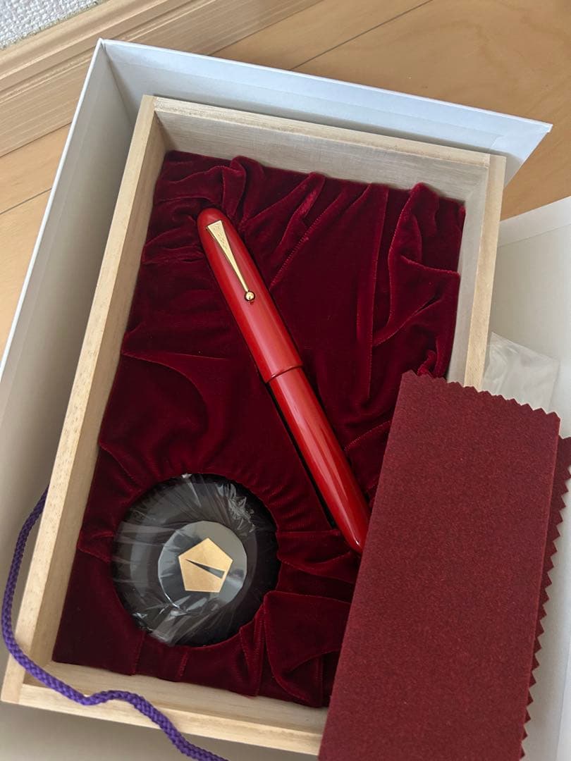 NAMIKI ウルシコレクション 大型 朱 M