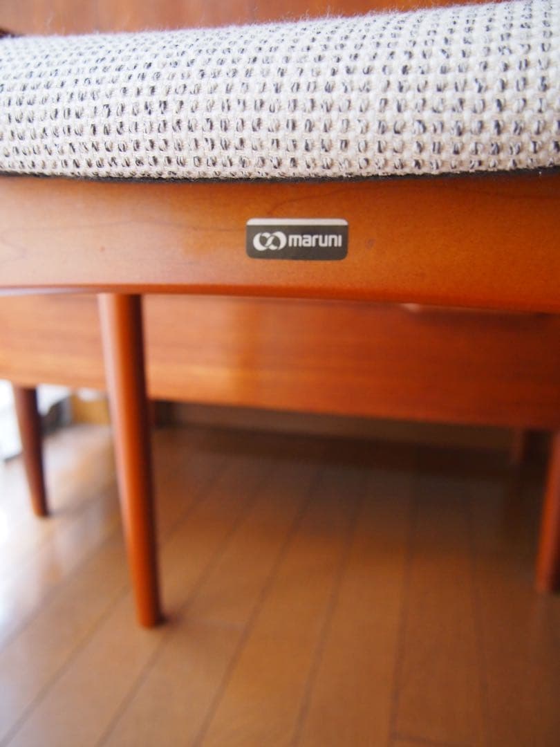 ミナペルホネン マルニ木工 ハンドメイド スツール タンバリン 生地 チェア