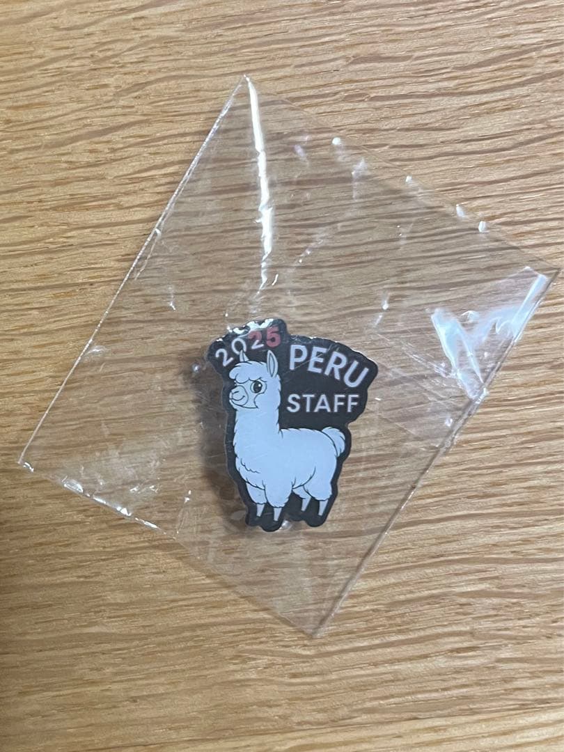 関西万博ペルー館　ピンバッジ　非売品