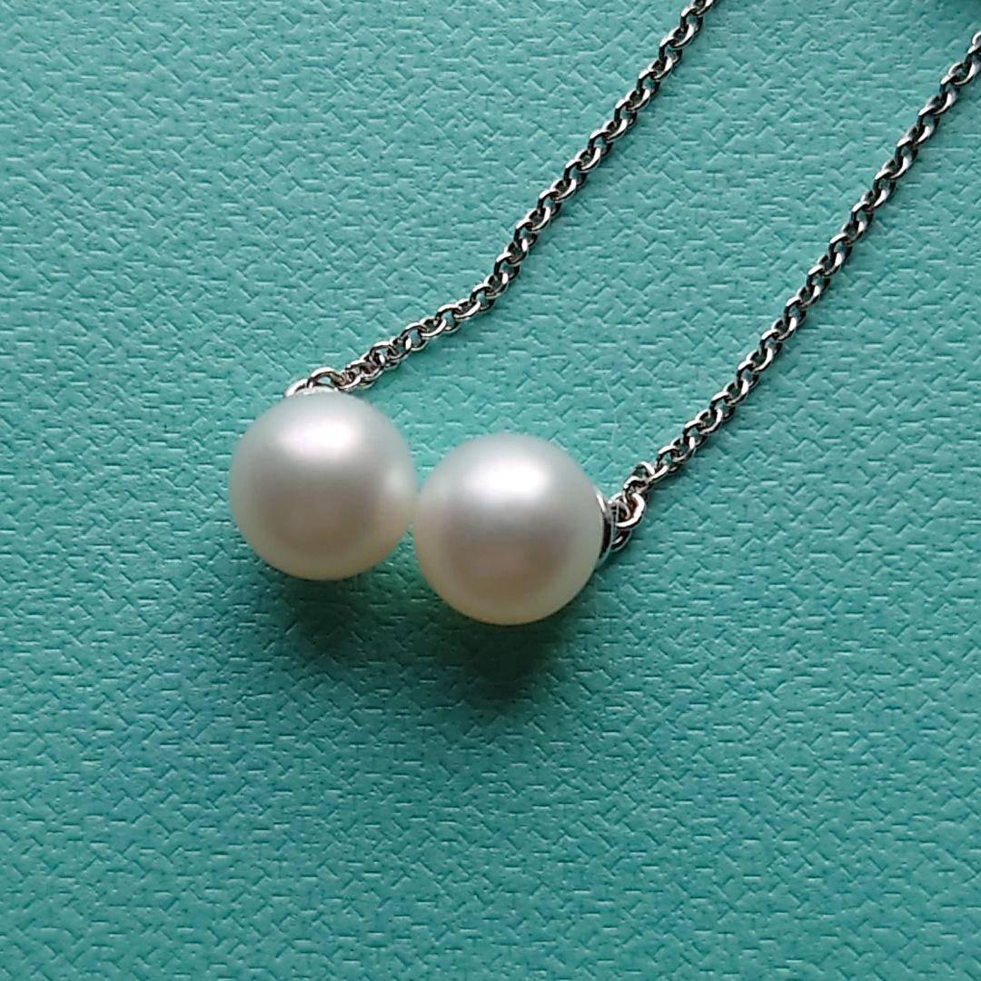 TIFFANY ティファニー ジーグフェルド ドロップピアス パール