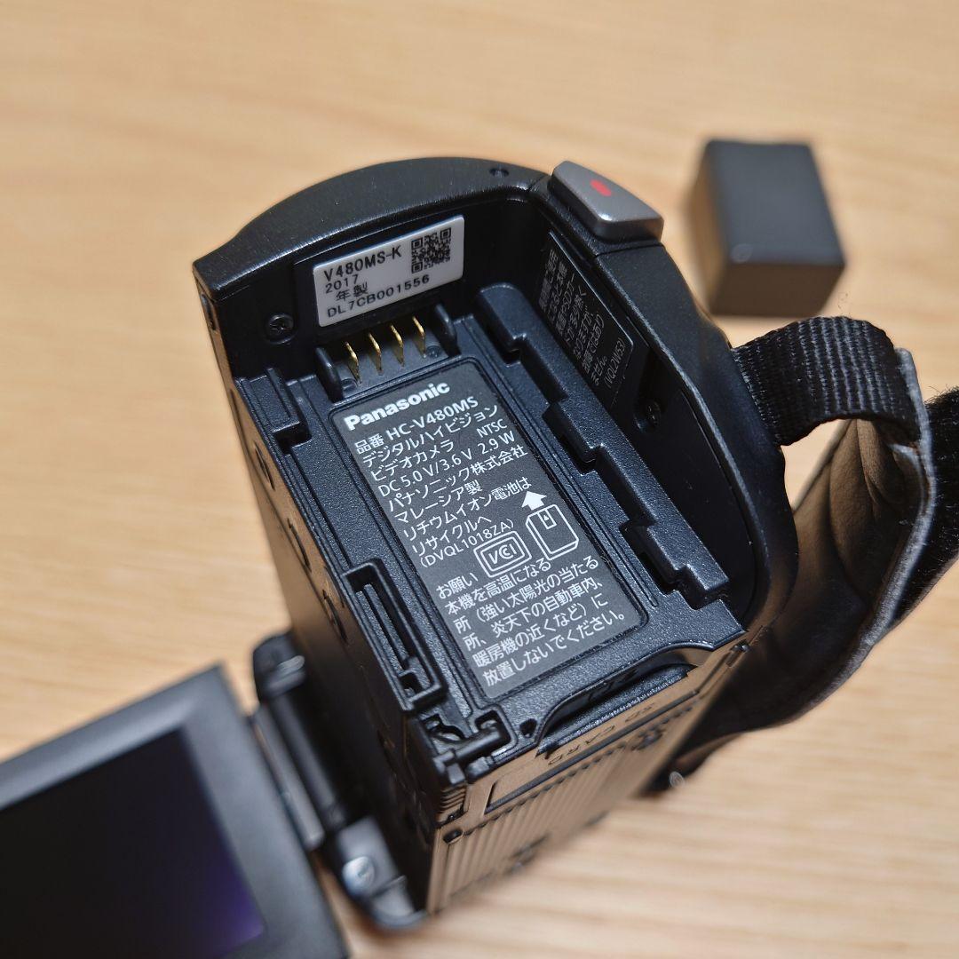 Panasonic　HC-V480MS　ビデオカメラ　ムービー