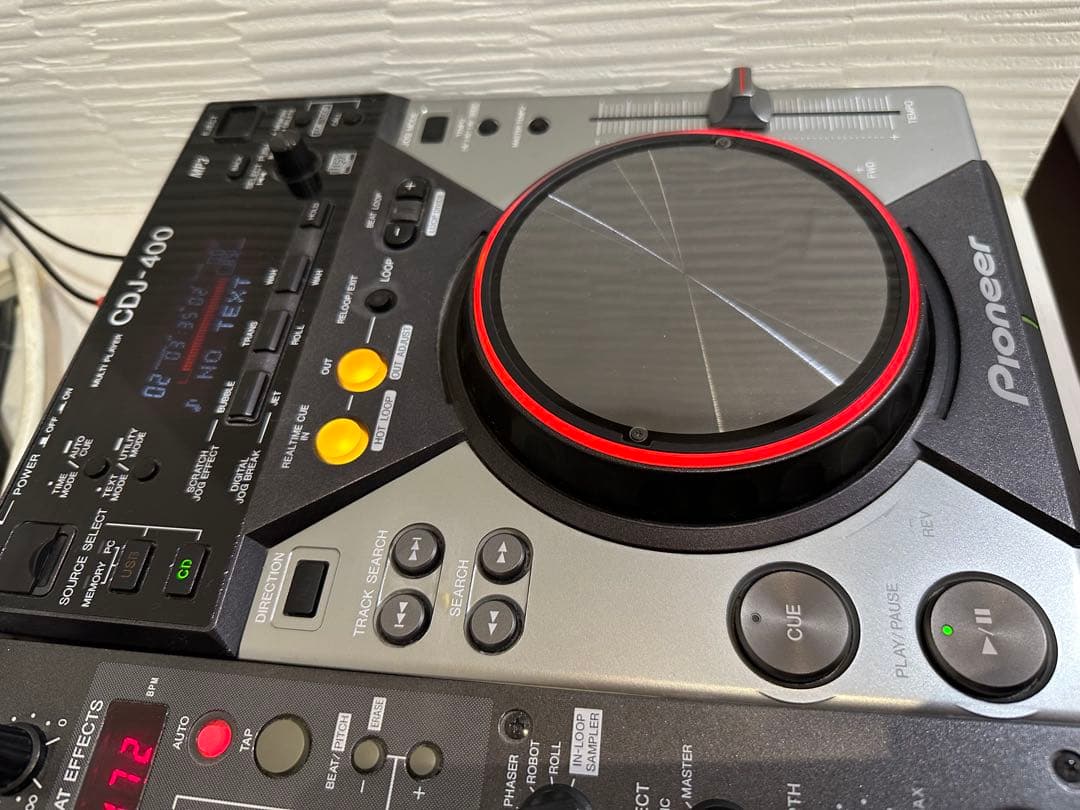 Pioneer CDJ-400×2 DJM-400 DJ機材ミキサーフルセット